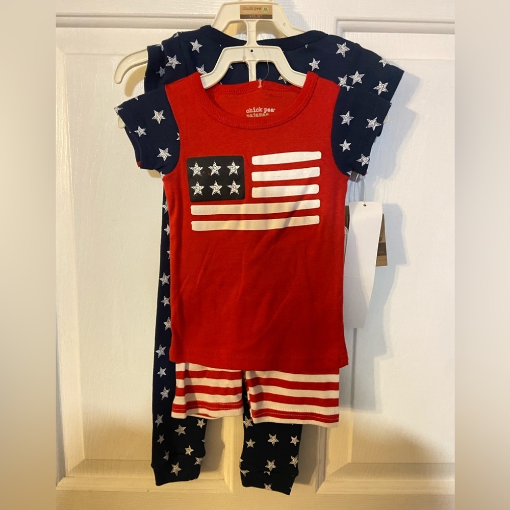 Chick pea baby pajamas set